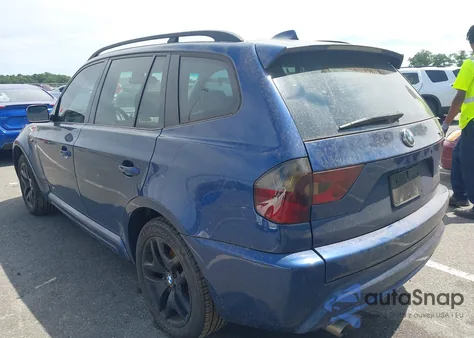 2006 BMW X3 3.0I from USA, damaged, VIN WBXPA93486WG82362